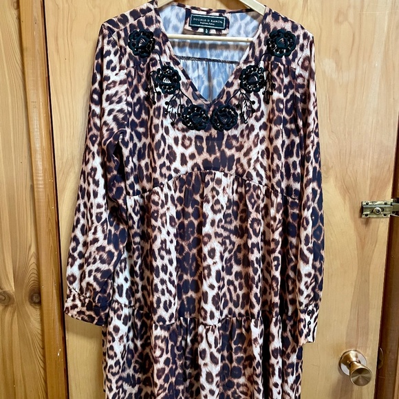 Tiger Cat Dress by Double D Ranch, NWT, Very Elegant - Picture 2 of 5